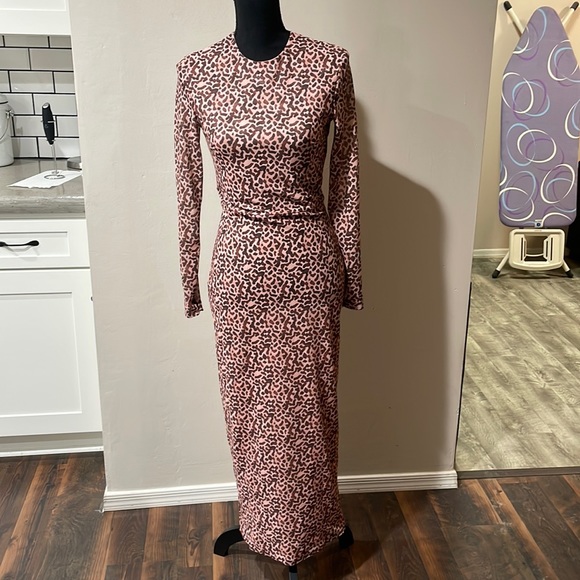 House of CB animal style print Bodycon midi dress - Picture 5 of 10